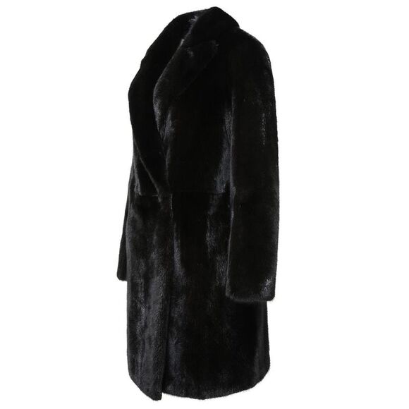 Blancha Long Black Mink Fur Women - Picture 2 of 3